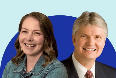 Samantha Martin and Dr. Kim Cameron